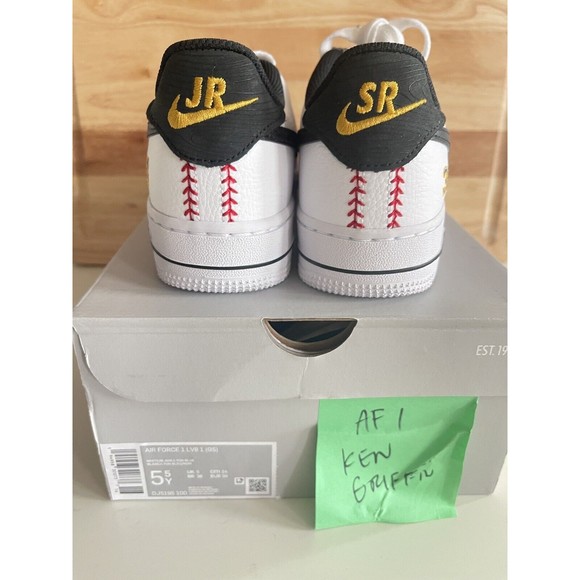 NEW Sz 5.5Y / 7 Women AIR FORCE 1 '07 LV8 Ken Griffey Jr./Sr DJ5195-100 FASTSHIP - Picture 6 of 6